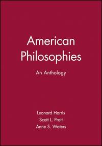 american-philosophies-anthology-leonard-harris-scott-9780631210023