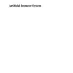 Artificial Immune System