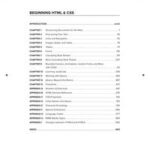 Beginning HTML and CSS