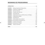Beginning IOS Programming