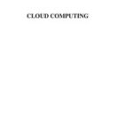 Cloud Computing
