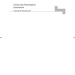 Conducting Psychological Assessment