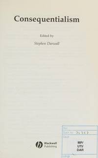 consequentialism-stephen-darwell-9780631231073