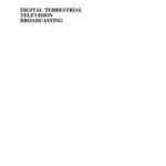 Digital Terrestrial Television Broadcasting