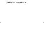Emergency Management