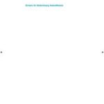 Errors in Veterinary Anesthesia