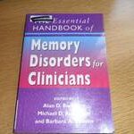 The Essential Handbook of Memory Disorders for Clinicians