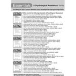 Essentials of Executive Functions Assessment