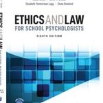 Ethics and Law for School Psychologists