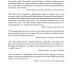 Extremism and the Psychology of Uncertainty