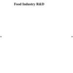 Food Industry R&D