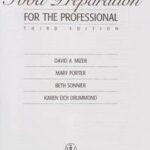 Food Preparation for the Professional