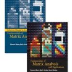Fundamentals of Matrix Analysis with Applications Set