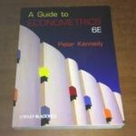 A Guide to Econometrics