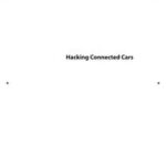 Hacking Connected Cars