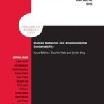 Human Behavior and Environmental Sustainability
