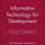 Information Technology for Development, Volume 11, Number 3