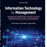 Information Technology for Management