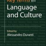 Key Terms in Language and Culture