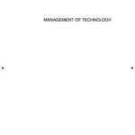 Management of Technology