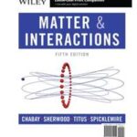 Matter and Interactions