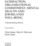 Measures of Job Satisfaction, Organisational Commitment, Mental Health and Job related Well-being