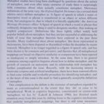 Metaphor and Metonymy