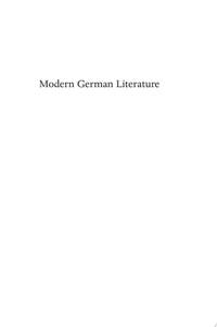 modern-german-literature-michael-minden-9780745629193
