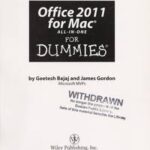 Office 2011 for Mac All-in-One For Dummies