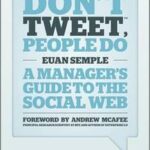 Organizations Don't Tweet, People Do