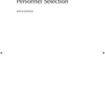 Personnel Selection