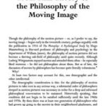 The Philosophy of Motion Pictures