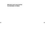 Physics of Magnetic Nanostructures
