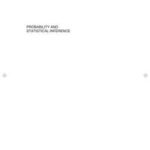 Probability and Statistical Inference