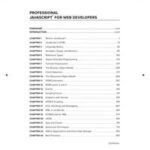 Professional JavaScript for Web Developers