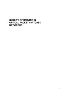 quality-service-optical-packet-switched-networks-9781118891186