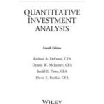 Quantitative Investment Analysis, Workbook