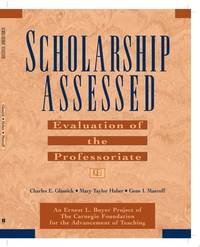 scholarship-assessed-evaluation-professoriate-charles-e-9780787910914