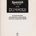 Spanish All-in-One For Dummies