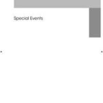Special Events
