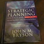 Strategic planning for public and nonprofit organizations