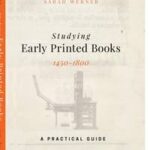 Studying Early Printed Books, 1450-1800
