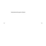 Testing Statistical Assumptions in Research