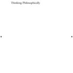 Thinking Philosophically