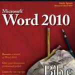 Microsoft Word 2010 bible